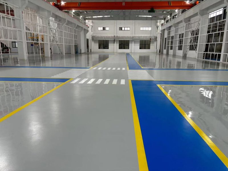环氧地坪图片效果图，展现完美施工细节